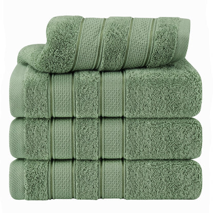 Salem 4 Piece 100% Cotton Luxury Turkish Hand Towel Sets - Wholesale hand towels