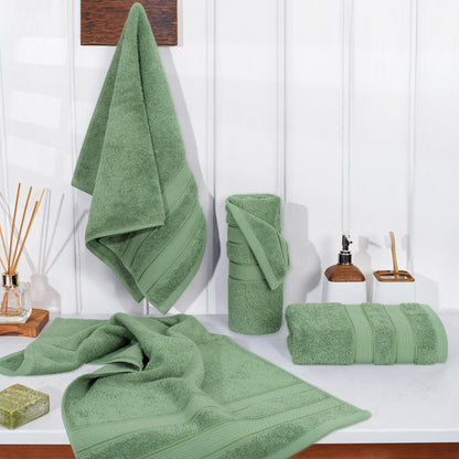 Salem 4 Piece 100% Cotton Luxury Turkish Hand Towel Sets - Wholesale hand towels