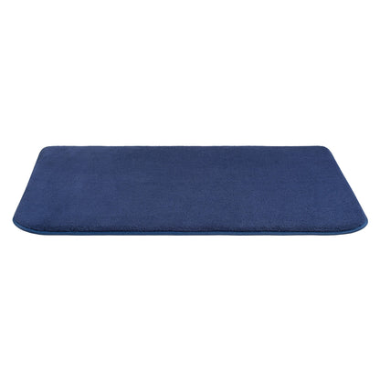American Soft Linen Fluffy Foamed Bath Rug, 21x32 inches Bath Rugs for Bathroom, 100% Polyester Upper Fluffy Surface and Grip Enhanced Base - 18 Set Case Pack
