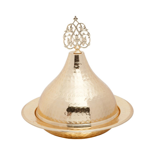 Rice Serving Plate - Acar Large - Gold Tone - Acar catalog image