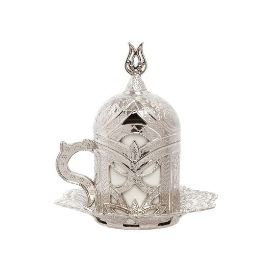 Coffee Cup - Pearl Design - White - Acar catalog image