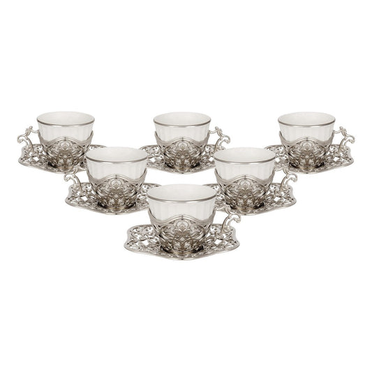 6-Person Presentation Set - Elisa - Plain - White - Acar catalog image