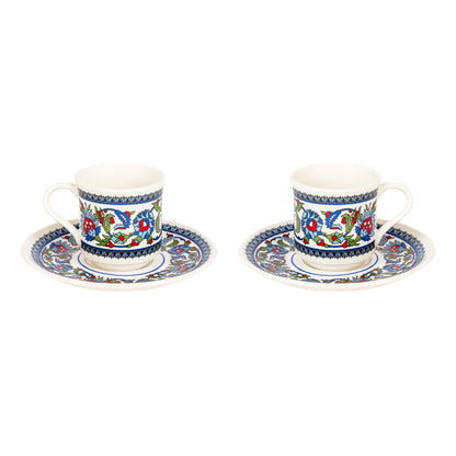 2-Person Porcelain Set -Topkapi - White - Acar catalog image