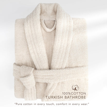 American Soft Linen Luxury Men’s Robe – 100% Cotton, Quick Dry, Turkish Bathrobe for Wholesale