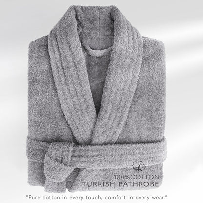 American Soft Linen Luxury Men’s Robe – 100% Cotton, Quick Dry, Turkish Bathrobe for Wholesale