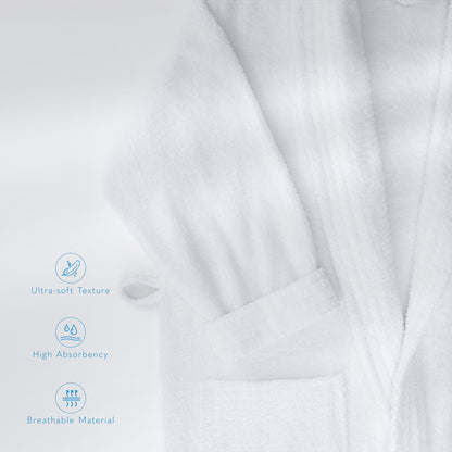 American Soft Linen Luxury Men’s Robe – 100% Cotton, Quick Dry, Turkish Bathrobe for Wholesale