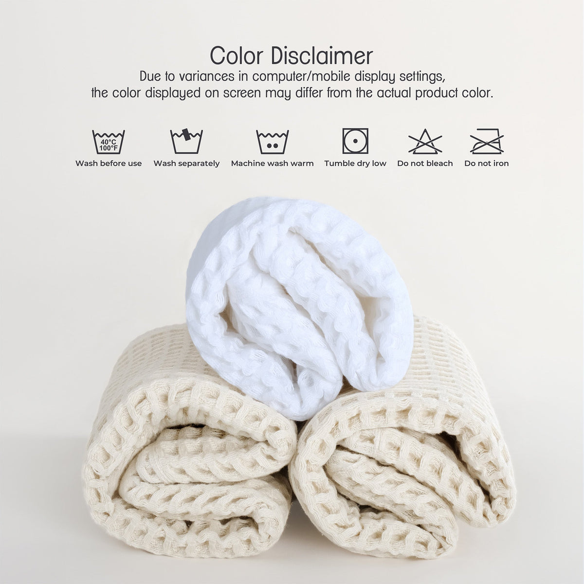American Soft Linen 100% Cotton Waffle Bath Towels Wholesale – 26 Case