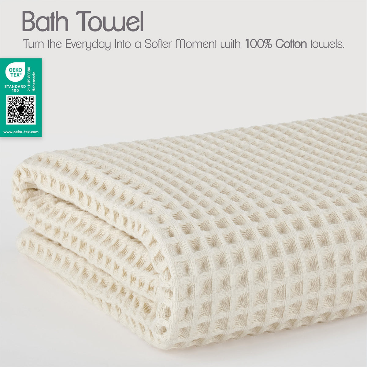 American Soft Linen 100% Cotton Waffle Bath Towels Wholesale – 26 Case