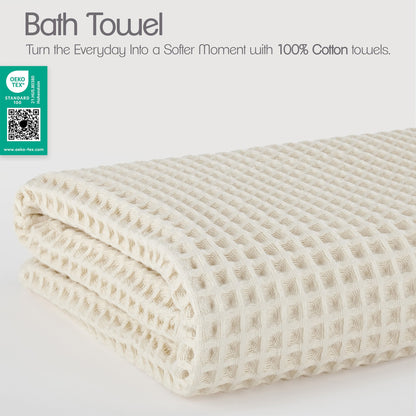 American Soft Linen 100% Cotton Waffle Bath Towels Wholesale – 26 Case