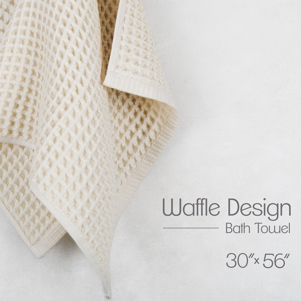 American Soft Linen 100% Cotton Waffle Bath Towels Wholesale – 26 Case