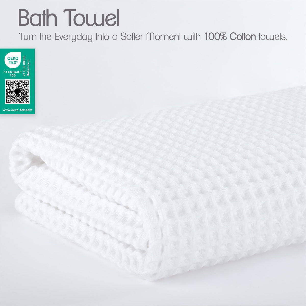 American Soft Linen 100% Cotton Waffle Bath Towels Wholesale – 26 Case