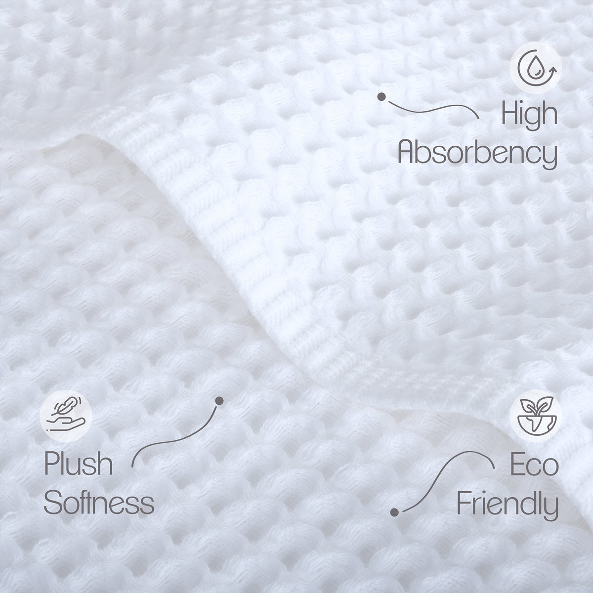American Soft Linen 100% Cotton Waffle Bath Towels Wholesale – 26 Case