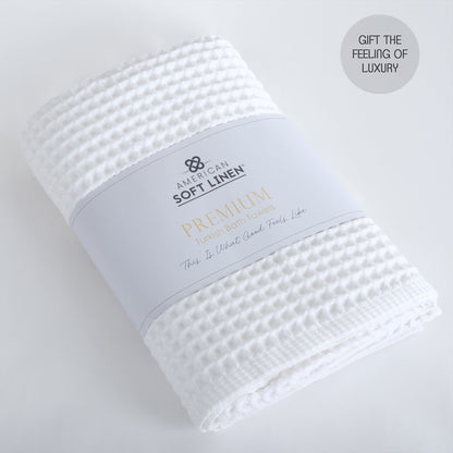 American Soft Linen 100% Cotton Waffle Bath Towels Wholesale – 26 Case