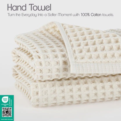 American Soft Linen 100% Cotton Waffle Hand Towels Set Wholesale – 60 Case