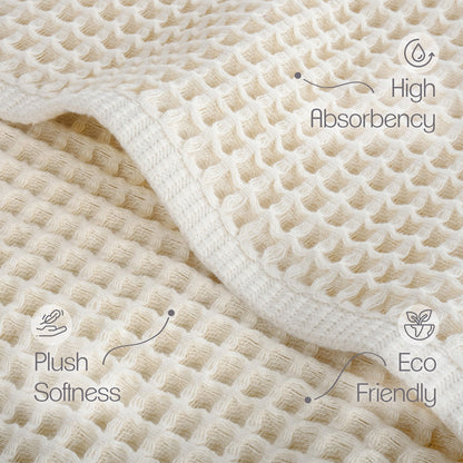 American Soft Linen 100% Cotton Waffle Hand Towels Set Wholesale – 60 Case