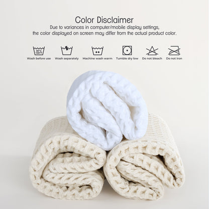 American Soft Linen 100% Cotton Waffle Hand Towels Set Wholesale – 60 Case