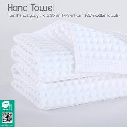 American Soft Linen 100% Cotton Waffle Hand Towels Set Wholesale – 60 Case