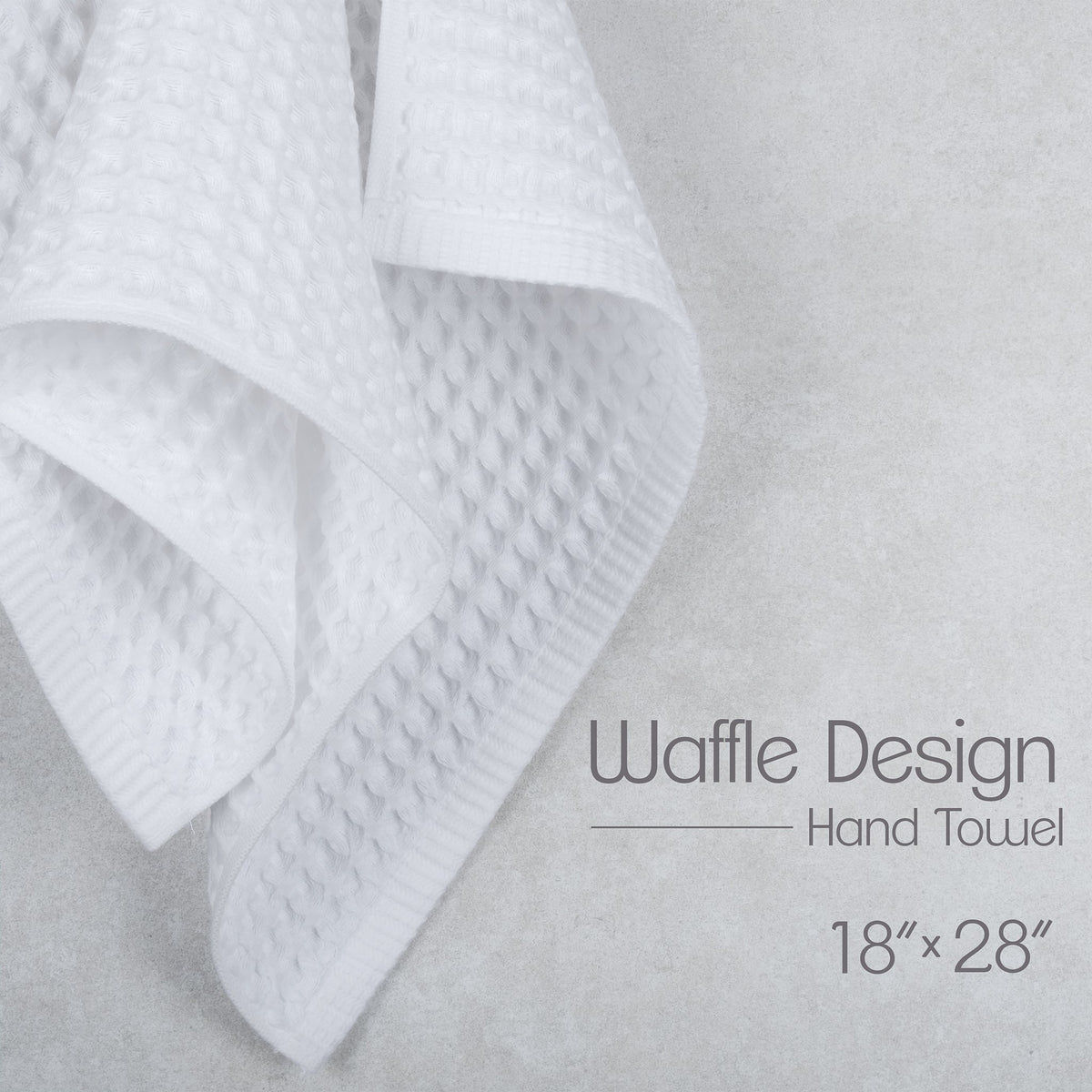 American Soft Linen 100% Cotton Waffle Hand Towels Set Wholesale – 60 Case