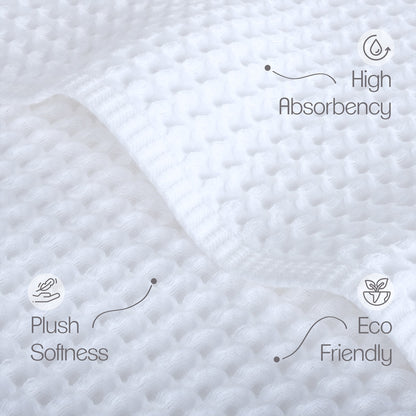 American Soft Linen 100% Cotton Waffle Hand Towels Set Wholesale – 60 Case