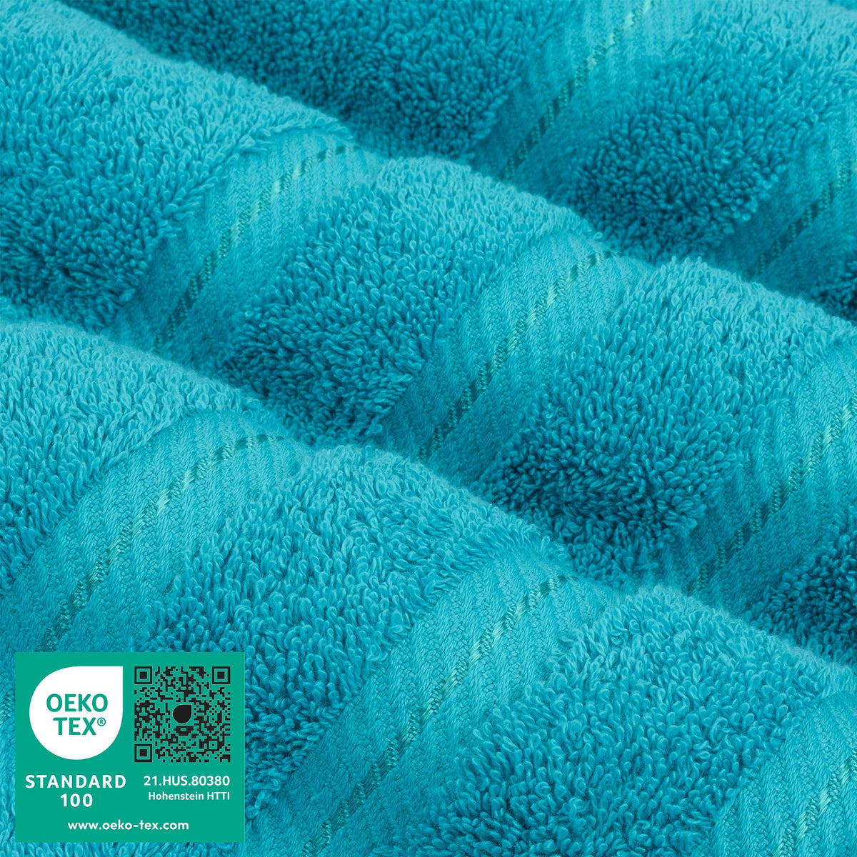 4 Piece 100% Cotton Turkish Bath Towels - 8 Set Case Pack