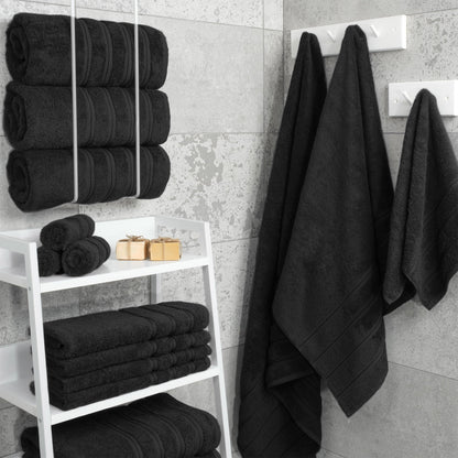 4 Piece 100% Cotton Turkish Bath Towels - 8 Set Case Pack