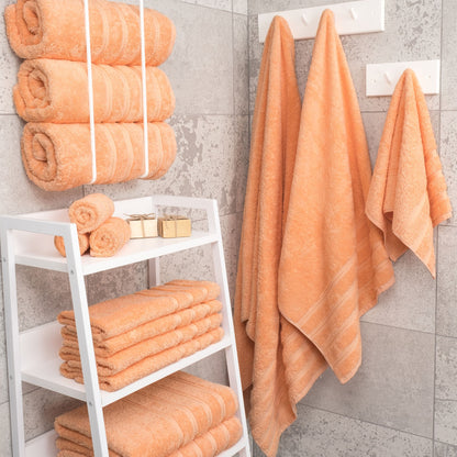 4 Piece 100% Cotton Turkish Bath Towels - 8 Set Case Pack