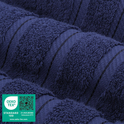 4 Piece 100% Cotton Turkish Bath Towels - 8 Set Case Pack