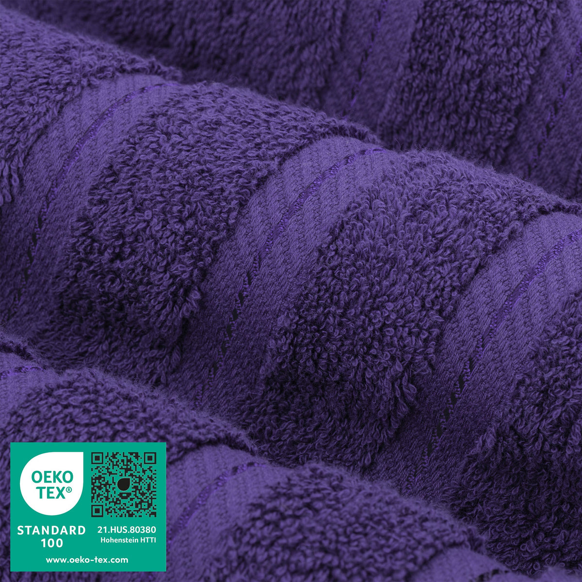 4 Piece 100% Cotton Turkish Bath Towels - 8 Set Case Pack