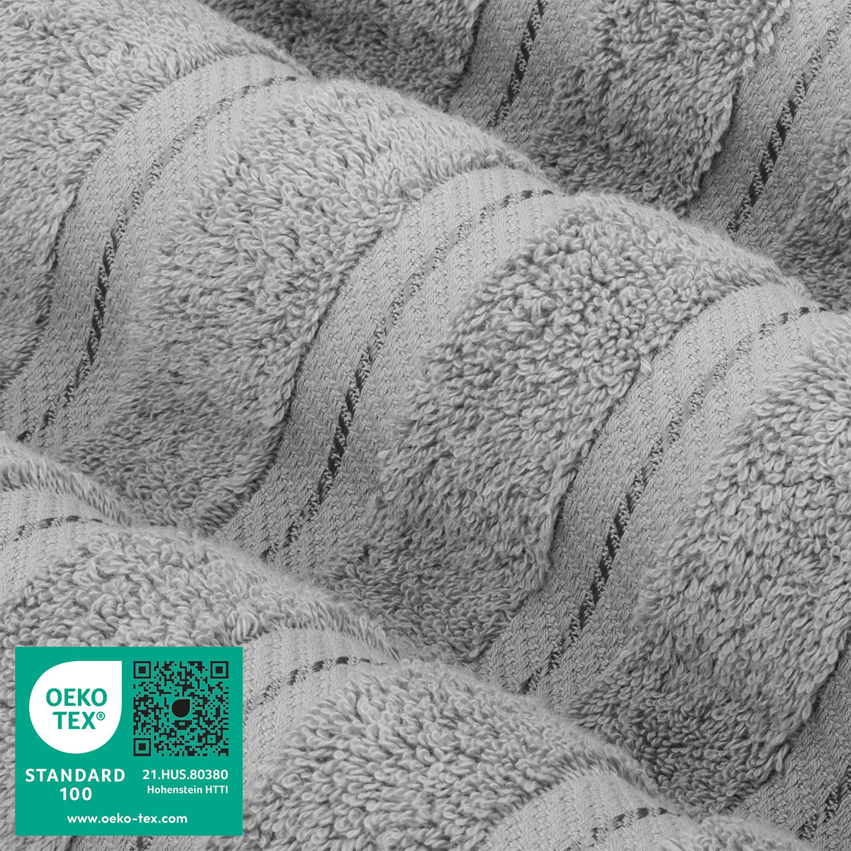 4 Piece 100% Cotton Turkish Bath Towels - 8 Set Case Pack