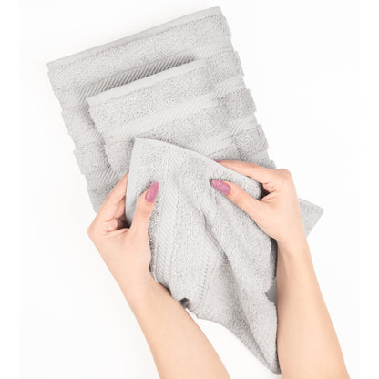 4 Piece 100% Cotton Turkish Bath Towels - 8 Set Case Pack