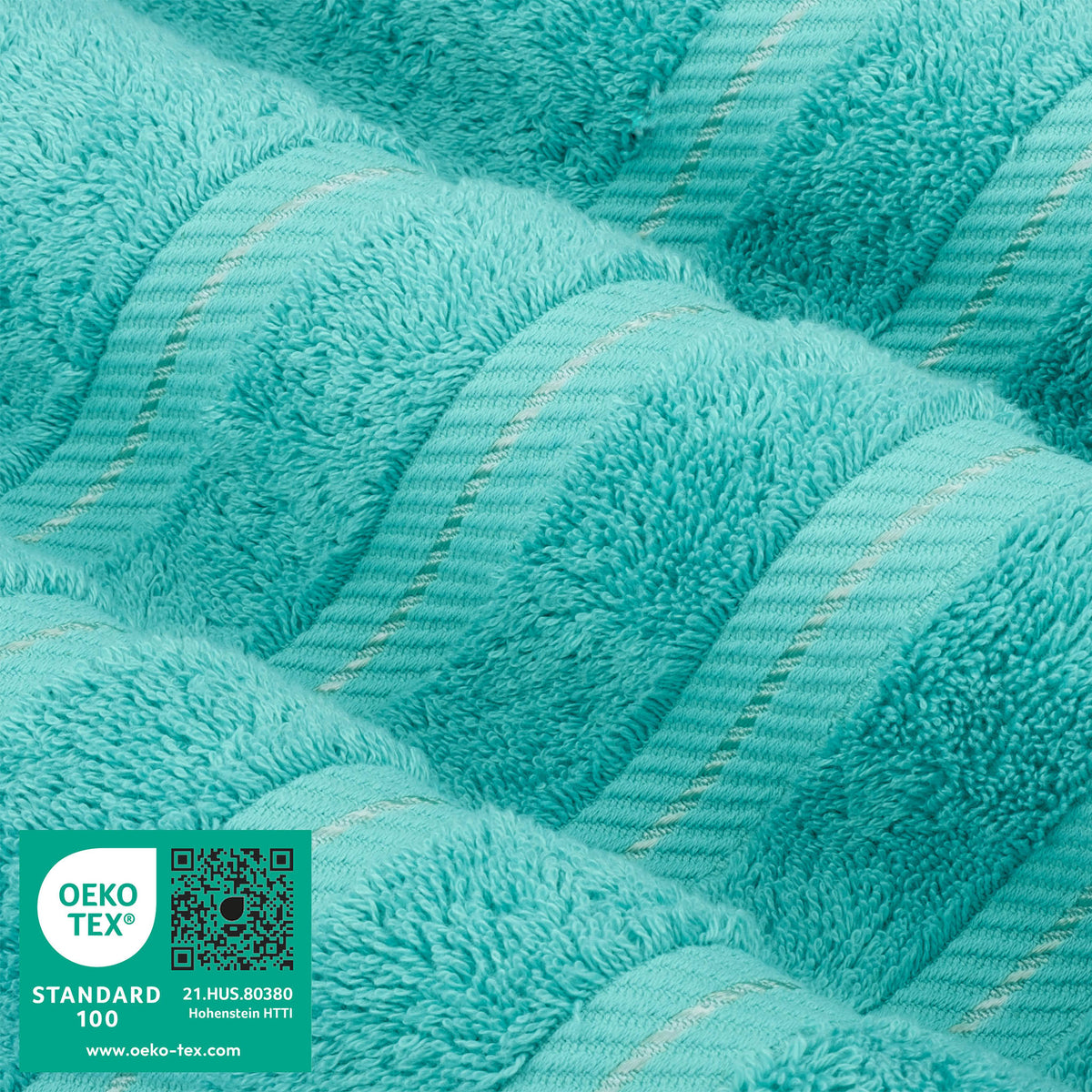 4 Piece 100% Cotton Turkish Bath Towels - 8 Set Case Pack