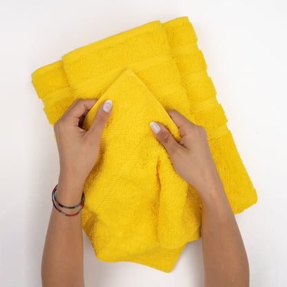 4 Piece 100% Cotton Turkish Bath Towels - 8 Set Case Pack