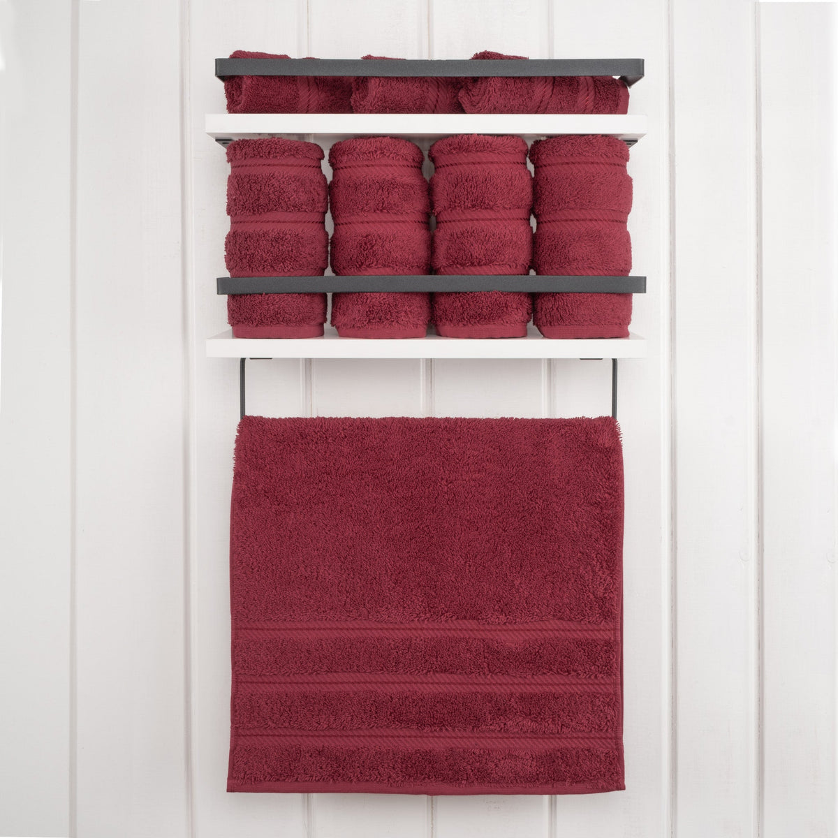 4 Piece 100% Cotton Turkish Towels, Hand Towel Set, Soft, Absorbent, Quick Dry - 28 Set Case Pack