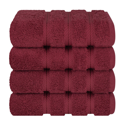 4 Piece 100% Cotton Turkish Towels, Hand Towel Set, Soft, Absorbent, Quick Dry - 28 Set Case Pack