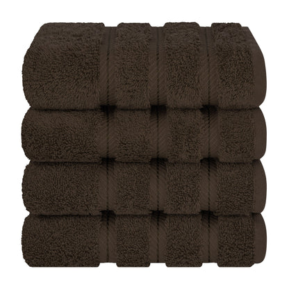 4 Piece 100% Cotton Turkish Towels, Hand Towel Set, Soft, Absorbent, Quick Dry - 28 Set Case Pack