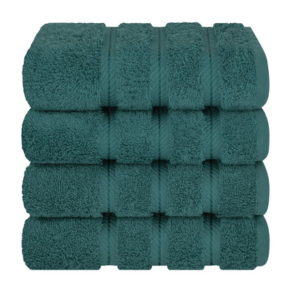 4 Piece 100% Cotton Turkish Towels, Hand Towel Set, Soft, Absorbent, Quick Dry - 28 Set Case Pack