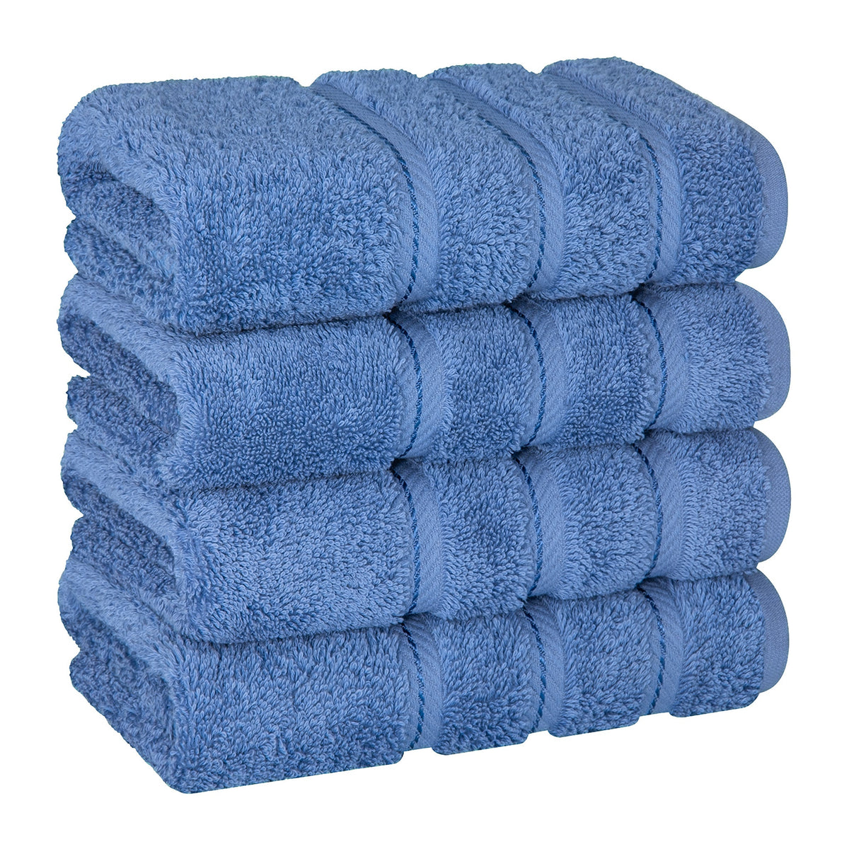 4 Piece 100% Cotton Turkish Towels, Hand Towel Set, Soft, Absorbent, Quick Dry - 28 Set Case Pack
