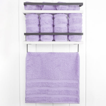 4 Piece 100% Cotton Turkish Towels, Hand Towel Set, Soft, Absorbent, Quick Dry - 28 Set Case Pack