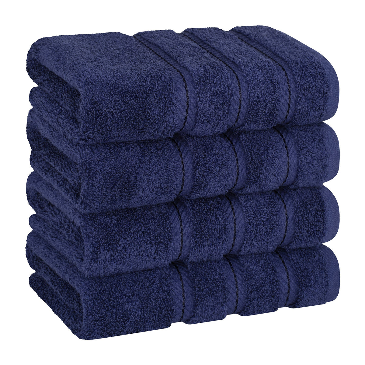 4 Piece 100% Cotton Turkish Towels, Hand Towel Set, Soft, Absorbent, Quick Dry - 28 Set Case Pack