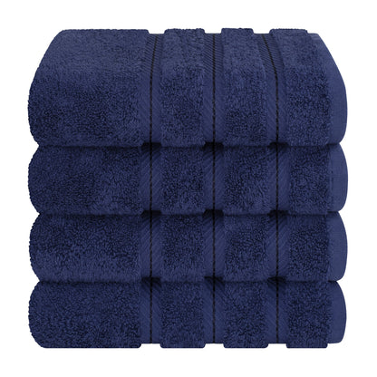 4 Piece 100% Cotton Turkish Towels, Hand Towel Set, Soft, Absorbent, Quick Dry - 28 Set Case Pack