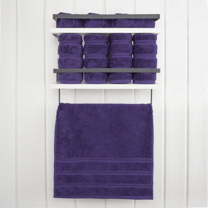 4 Piece 100% Cotton Turkish Towels, Hand Towel Set, Soft, Absorbent, Quick Dry - 28 Set Case Pack