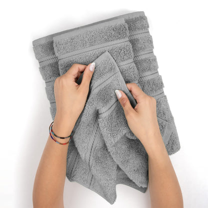 4 Piece 100% Cotton Turkish Towels, Hand Towel Set, Soft, Absorbent, Quick Dry - 28 Set Case Pack