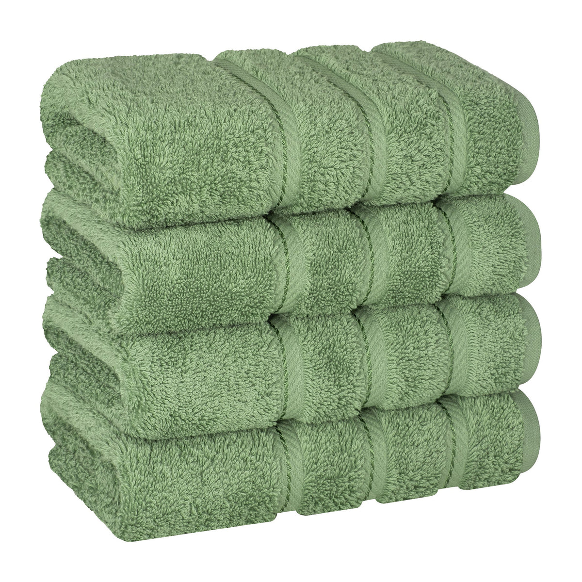 4 Piece 100% Cotton Turkish Towels, Hand Towel Set, Soft, Absorbent, Quick Dry - 28 Set Case Pack