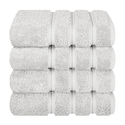 4 Piece 100% Cotton Turkish Towels, Hand Towel Set, Soft, Absorbent, Quick Dry - 28 Set Case Pack