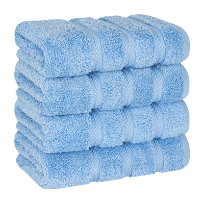 4 Piece 100% Cotton Turkish Towels, Hand Towel Set, Soft, Absorbent, Quick Dry - 28 Set Case Pack