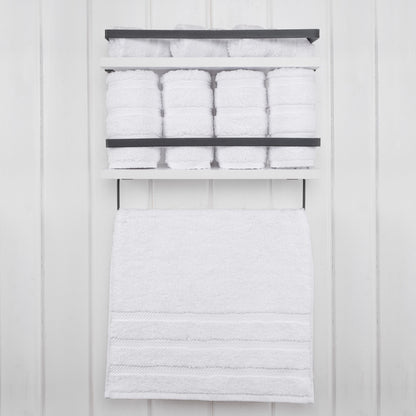 4 Piece 100% Cotton Turkish Towels, Hand Towel Set, Soft, Absorbent, Quick Dry - 28 Set Case Pack
