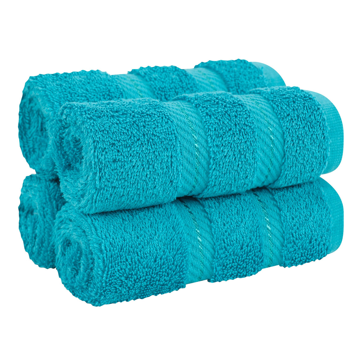 4 Piece 100% Cotton Luxury Washcloth Turkish Towel Set - 60 Set Case Pack