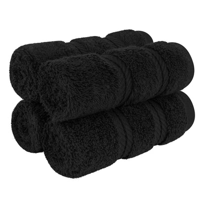 4 Piece 100% Cotton Luxury Washcloth Turkish Towel Set - 60 Set Case Pack