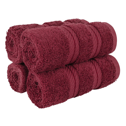 4 Piece 100% Cotton Luxury Washcloth Turkish Towel Set - 60 Set Case Pack