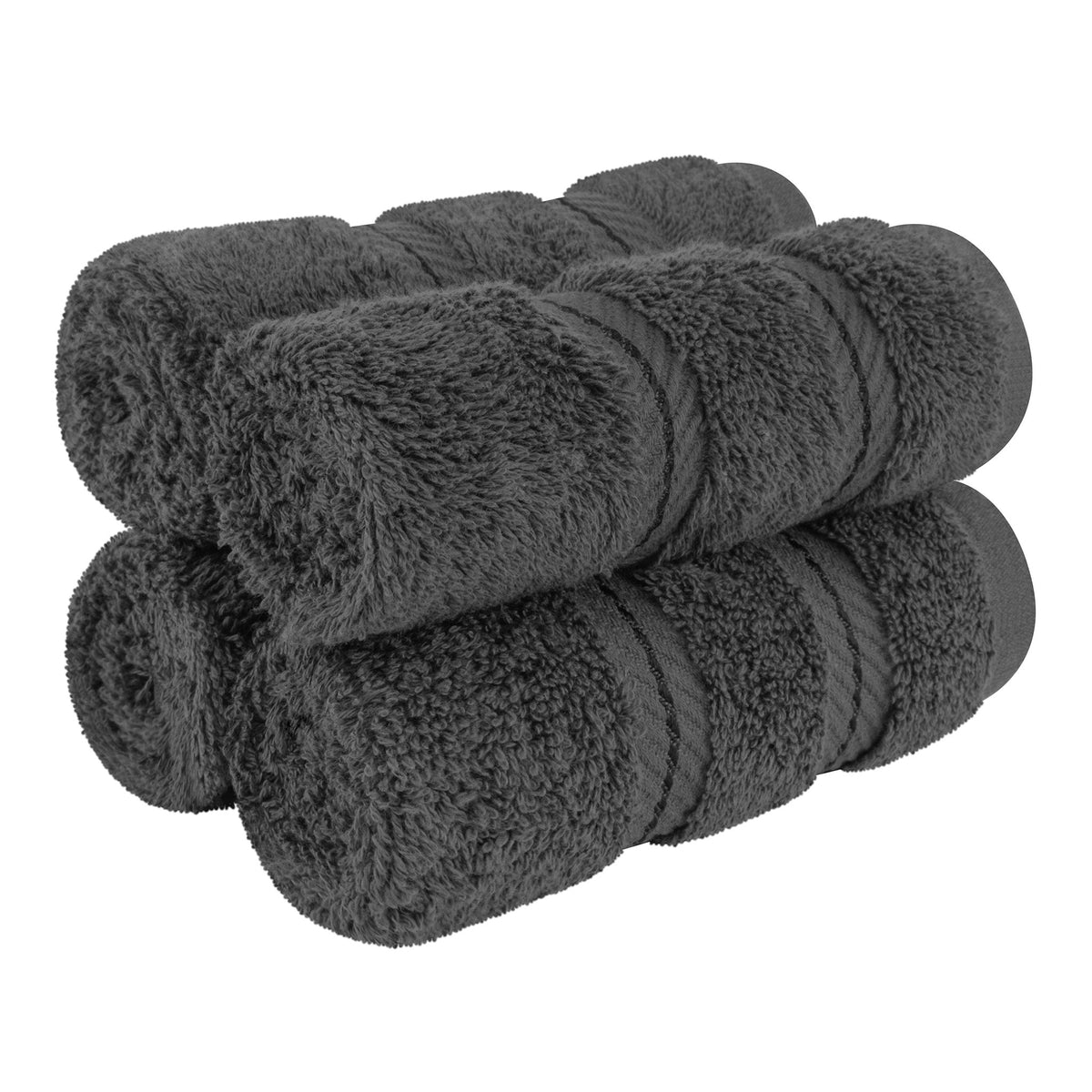 4 Piece 100% Cotton Luxury Washcloth Turkish Towel Set - 60 Set Case Pack